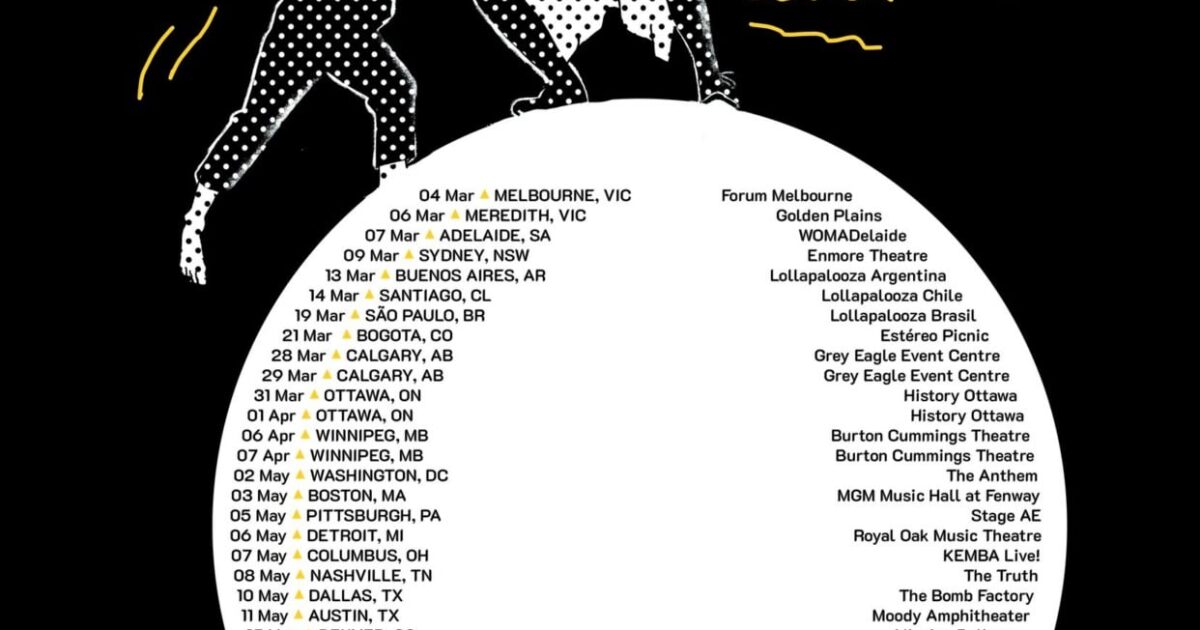 Angine de Poitrine Announce Global Dates Into Summer  2027